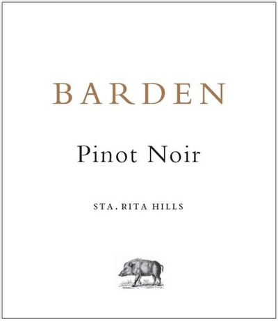 Bardon Wines bottle label - Pinot Noir