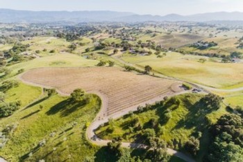 Aerial View of Margerum Estate Vineyard