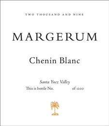 2009 Margerum Chenin Blanc, Santa Barbara County 1