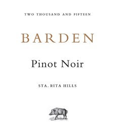 2015 Barden Pinot Noir 1