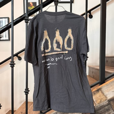 Wine is Good Living Painted T-Shirt 1