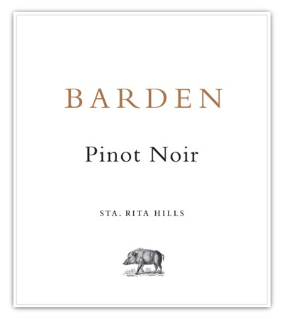 2013 Barden Pinot Noir, Sta. Rita Hills 1