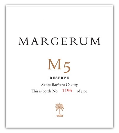 2012 Margerum M5 Reserve Red Rhône Blend 1