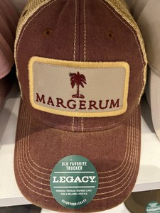 Burgundy Margerum Trucker Hat 1