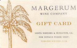 No. 27 – Gift Card for Margerum Wine Company