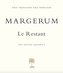 2019 Margerum Le Restant, Santa Barbara County