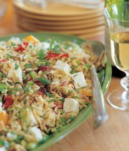 Orzo with Roasted Vegetables