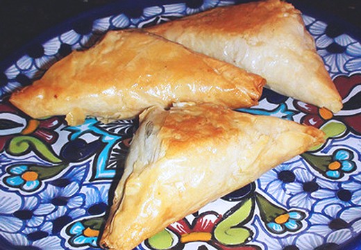 Wild Mushrooms and Feta in Phyllo