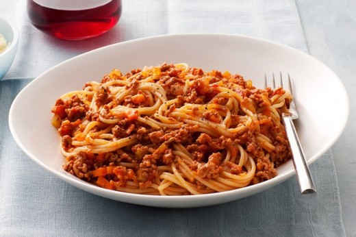 Turkey Bolognese with Roasted Cauliflower